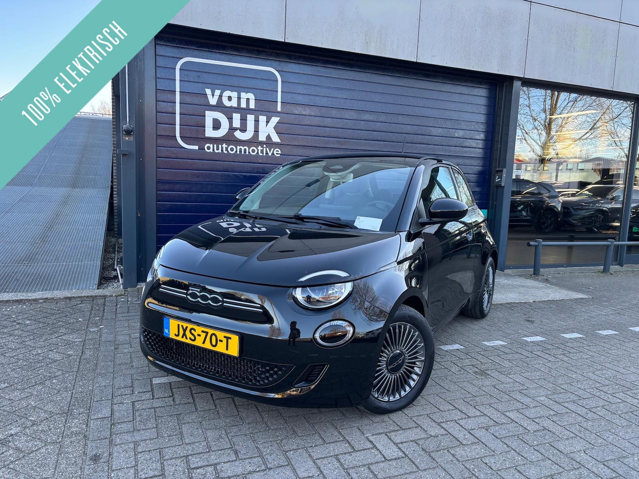 Fiat 500 - 3+1 Icon 42 kWh 100% Electrisch, Parkeer sensoren achter, DAB radio, Extra achterdeur rech - AutoWereld.nl
