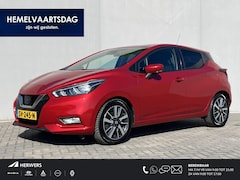 Nissan Micra - 0.9 IG-T N-Connecta / Dealer Onderhouden / Cruise Control / Airco / Navigatie / Lichtmetal