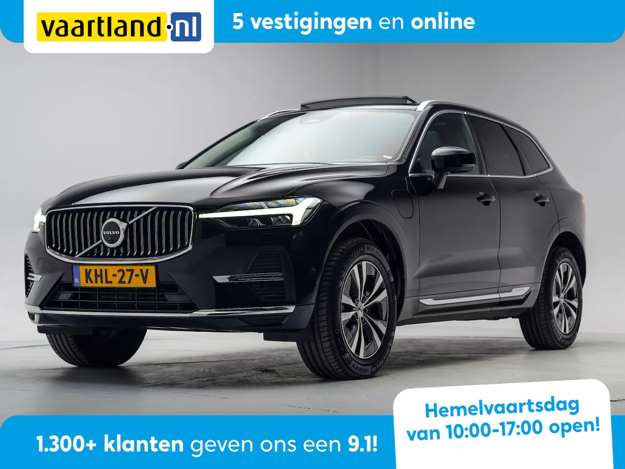 Volvo XC60 - 2.0 T6 Recharge Inscription [ Panorama Standkachel 360°cam Navi Apple/Android ] - AutoWereld.nl