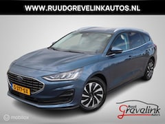Ford Focus Wagon - EcoBoost Hybrid 125 PK H6 (FACELIFT MODEL) Titanium Style Navigatie Chroom DonkerGlas Came