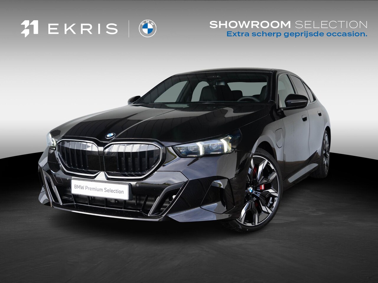 BMW 5-serie - 550e xDrive | M Sportpakket Pro | Innovation Pack | Individual Ruby Black | Bowers & Wilki - AutoWereld.nl