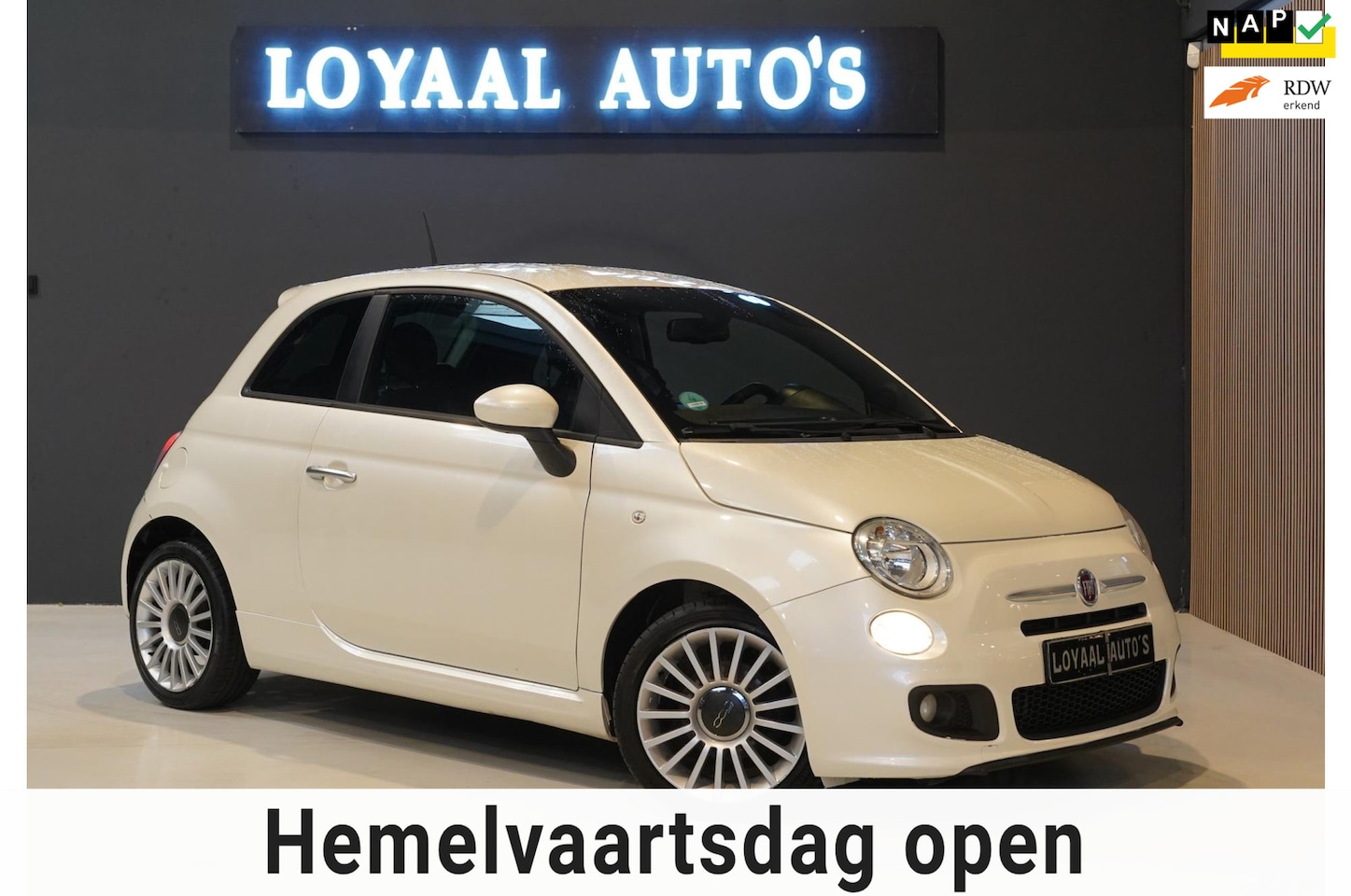 Fiat 500 - 0.9 TwinAir 500S | AUTOMAAT | AIRCO | ELEK.RAMEN | NAP | APK. - AutoWereld.nl