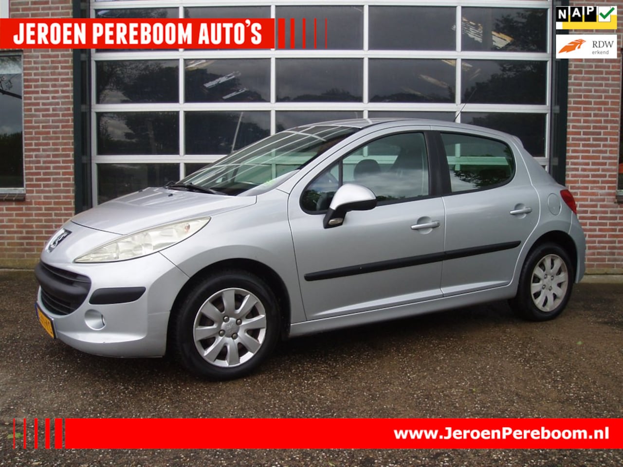 Peugeot 207 - 1.4-16V Color-line 5 Deurs, APK t/m 6-2027!!! - AutoWereld.nl
