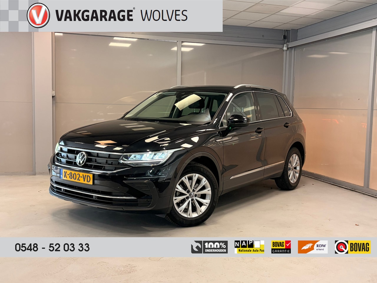 Volkswagen Tiguan - 1.5 TSI Life Business | LED | ELEKTR. ACHTERKLEP | NAVI | CAR PLAY | - AutoWereld.nl