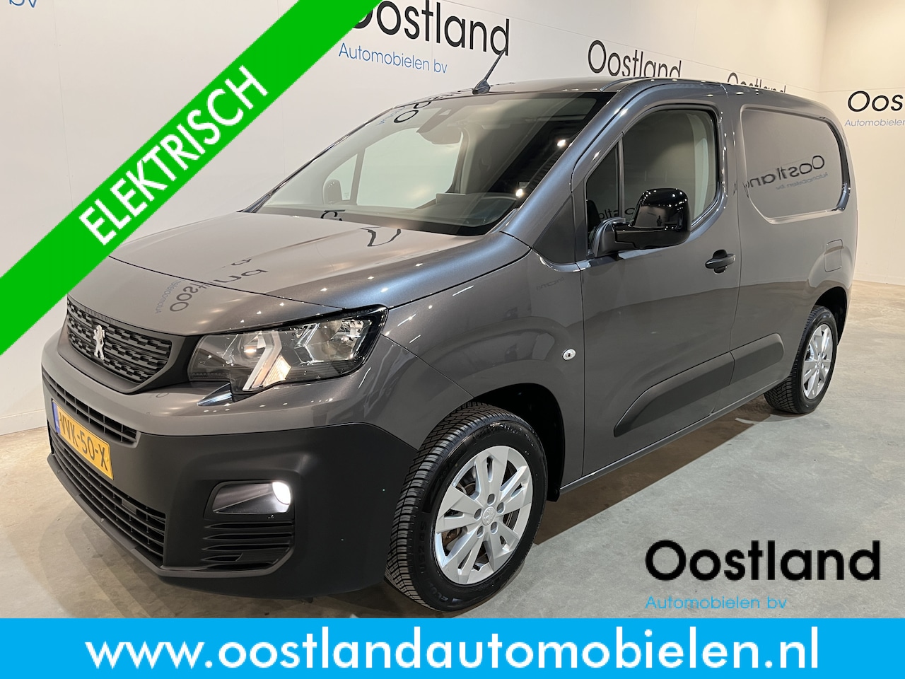 Peugeot e-Partner - Premium 50 kWh / Euro 6 / Airco / Cruise Control / CarPlay / Navigatie / PDC / Trekhaak / - AutoWereld.nl