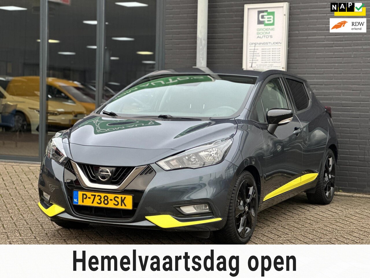 Nissan Micra - 1.0 IG-T Kiiro/1STE EIG/AIRCO/5-DRS/NL-AUTO NAP!! - AutoWereld.nl