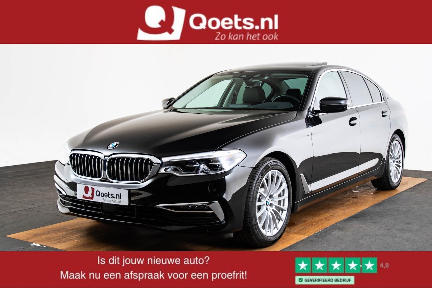 BMW 5-serie - 530i xDrive High Executive Luxury Line - Trekhaak - Panoramadak - Comfort Access - Driving - AutoWereld.nl