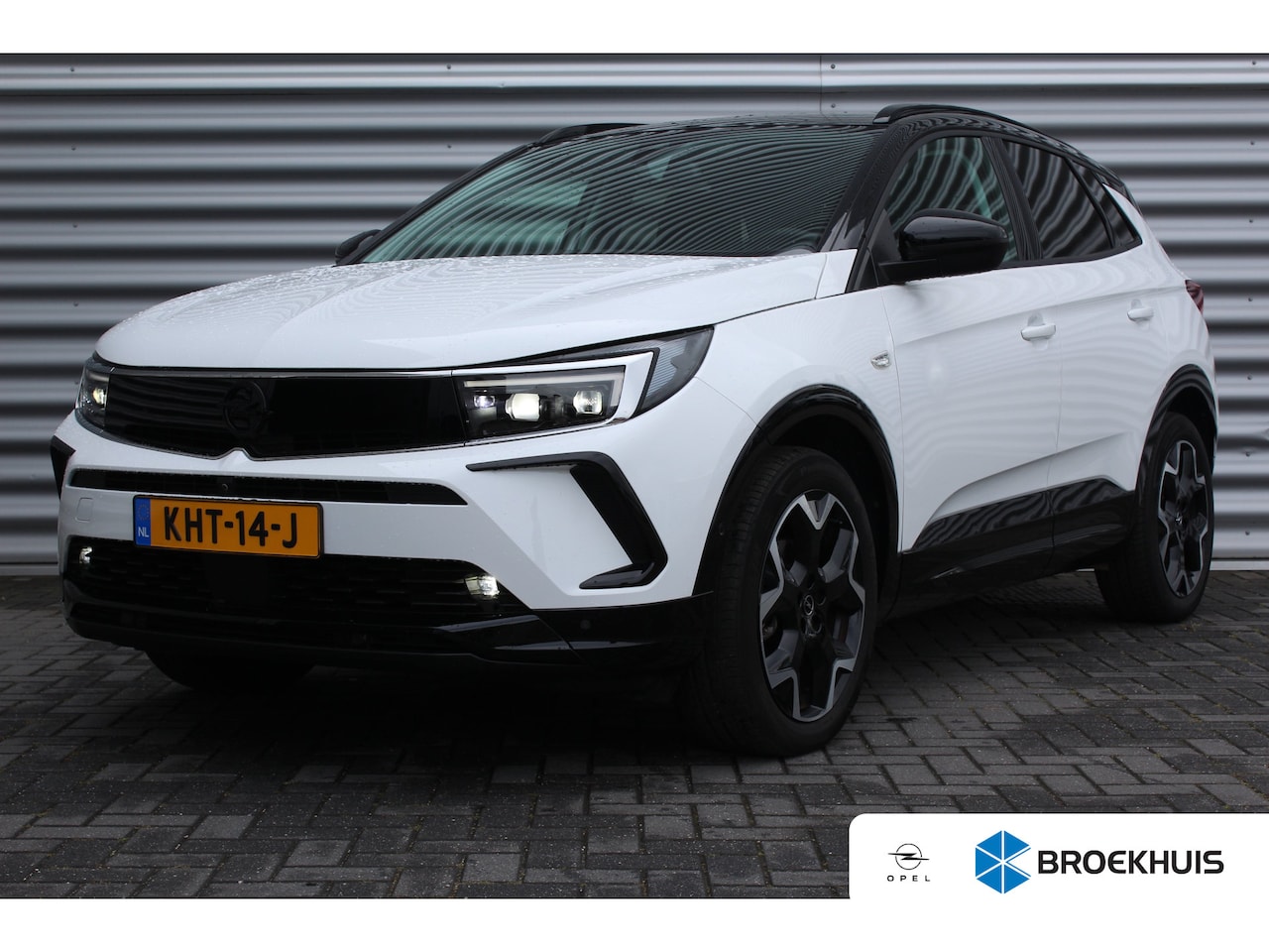 Opel Grandland - 1.2 TURBO 130PK LEVEL 4 ULTIMATE AUTOMAAT / NAVI / LEDER / CLIMA / LED / PDC / AGR / 19" L - AutoWereld.nl
