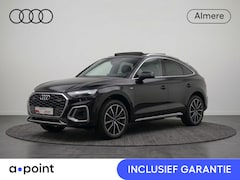 Audi Q5 Sportback - 50 TFSI e S edition 299 pk S-tronic | SOH 100% | Navigatie | Panoramadak | Parkeersensoren