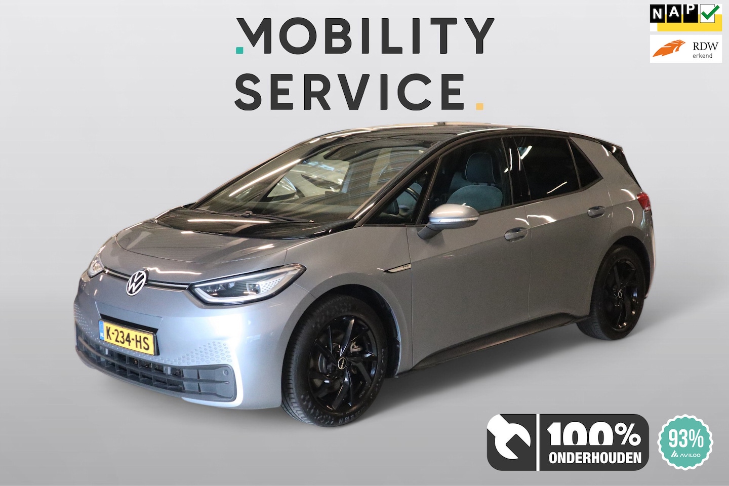 Volkswagen ID.3 - Business 58 kWh SOH93% ACC Matrix Clima Stoelverw - AutoWereld.nl