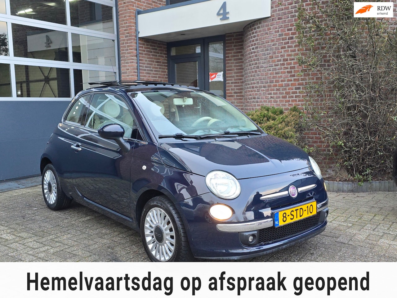 Fiat 500 - 1.2 Lounge Apk |Nap |Panoramadak - AutoWereld.nl