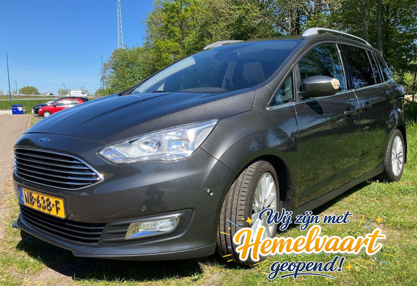 Ford Grand C-Max - 1.5 Titanium | VAN 2e EIGENAAR | AUTOMAAT | - AutoWereld.nl