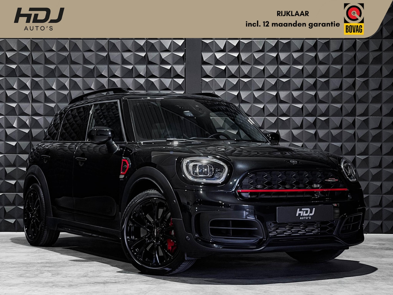 MINI Countryman - Mini 2.0 John Cooper Works ALL4 JCW Pack | Pano | 19"| HUD | H/K | JCW Stoelen | Adap. Li. - AutoWereld.nl