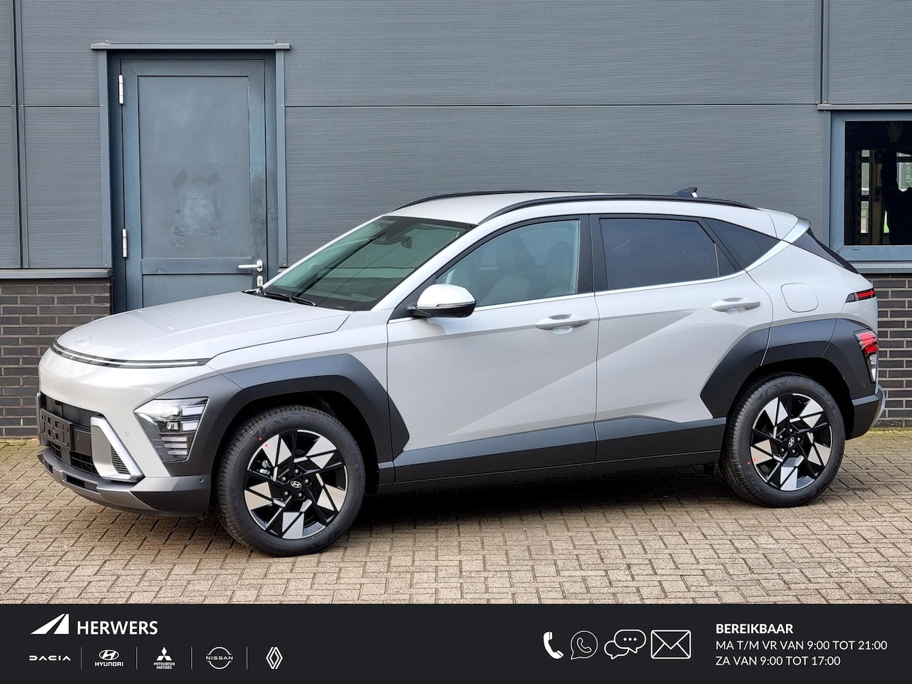 Hyundai Kona - 1.6 GDI HEV Premium ** Nu met € 2.500 Voordeel ** Nieuw uit voorraad leverbaar ** - AutoWereld.nl
