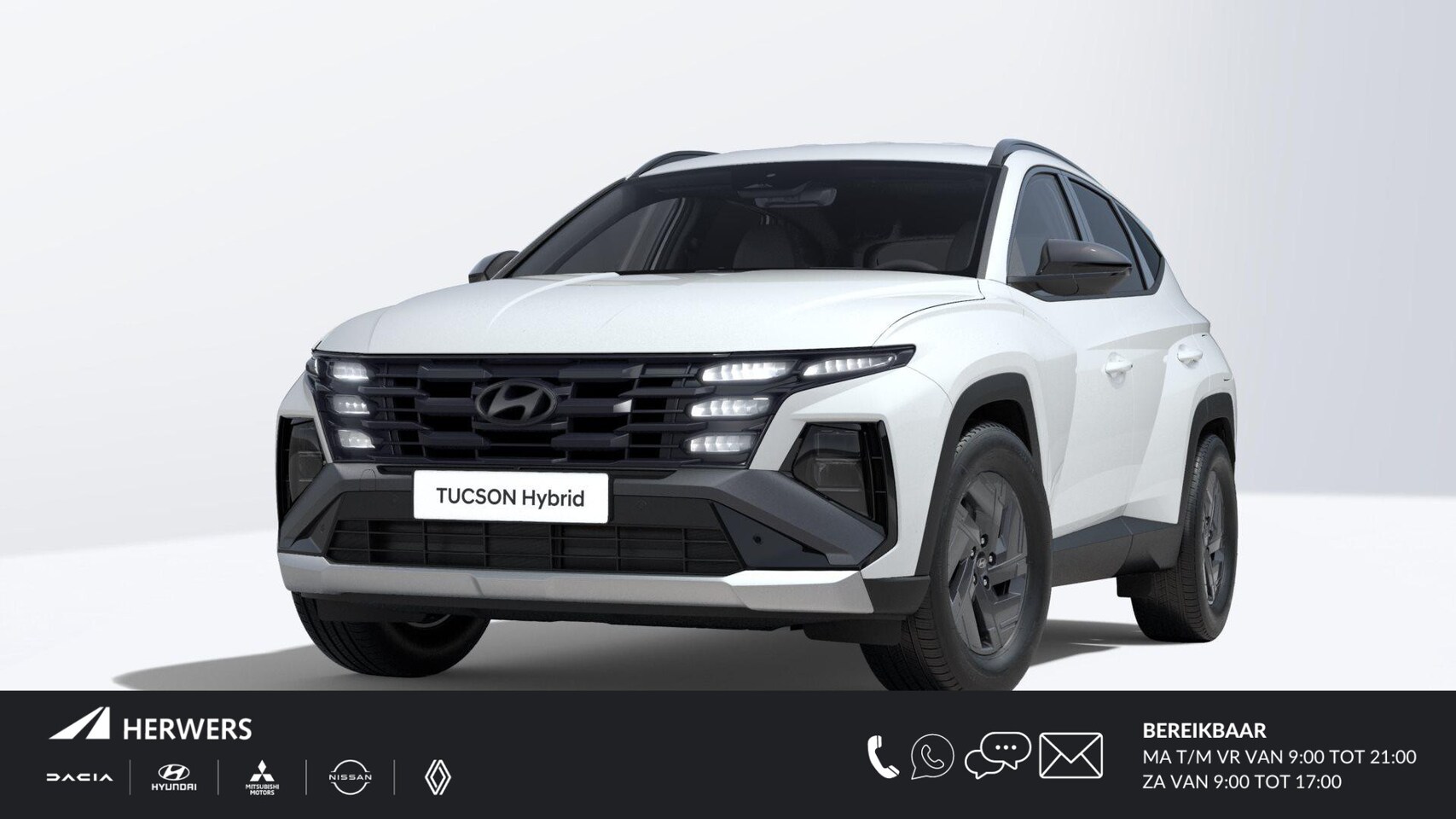 Hyundai Tucson - 1.6 T-GDI HEV Pure Edition / €2000,- Voordeel / Direct Leverbaar / Stoel+Stuur Verwarming - AutoWereld.nl