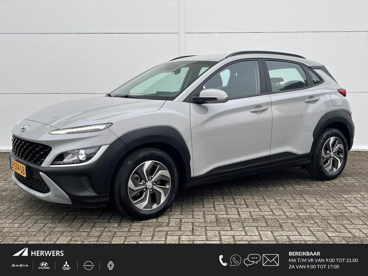 Hyundai Kona - 1.6 GDI HEV Comfort / Airco (automatisch) / Apple Carplay/Android Auto / Lichtmetalen velg - AutoWereld.nl