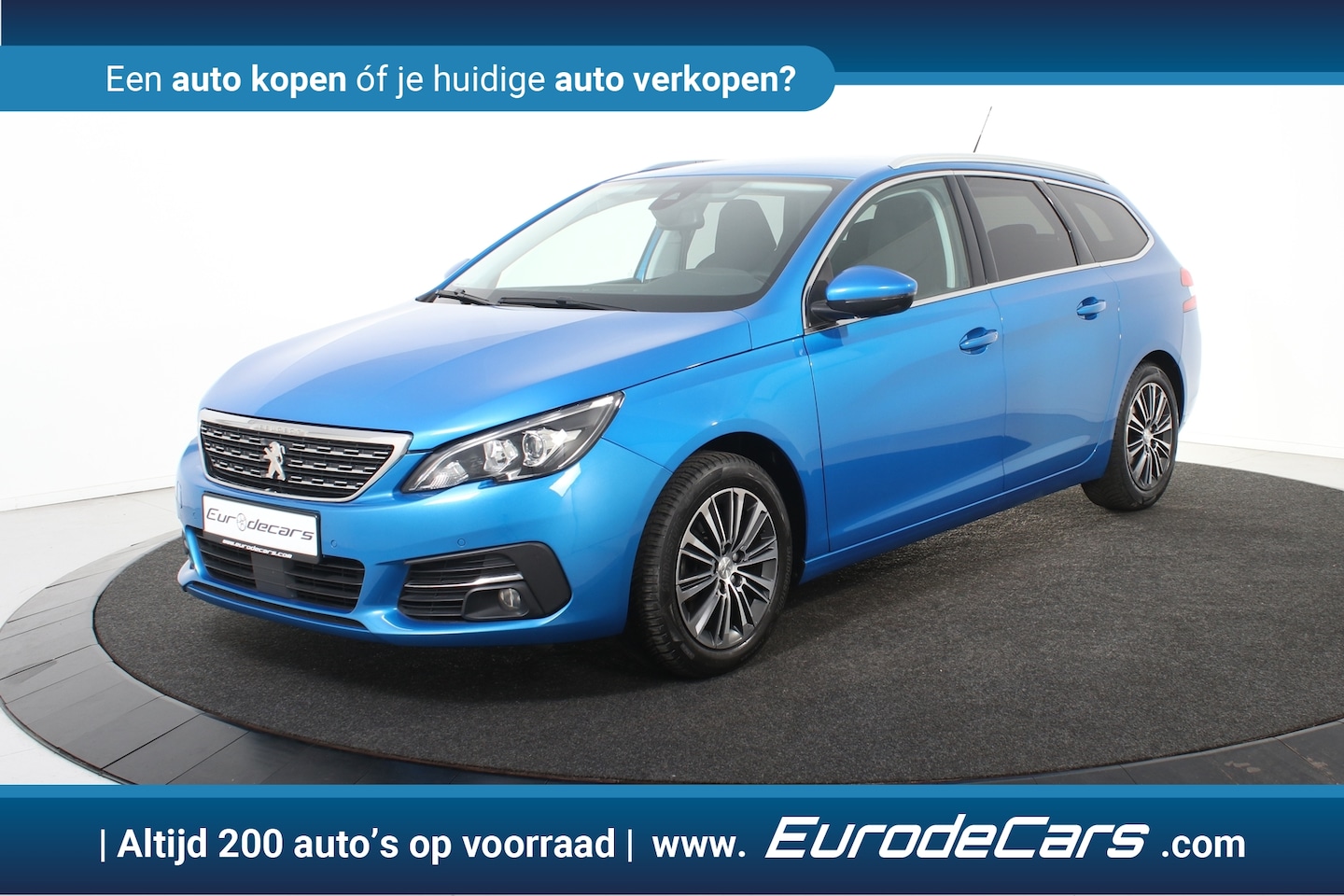 Peugeot 308 SW - 1.2 Allure Automaat *1ste Eigenaar*Leer*Navigatie* - AutoWereld.nl