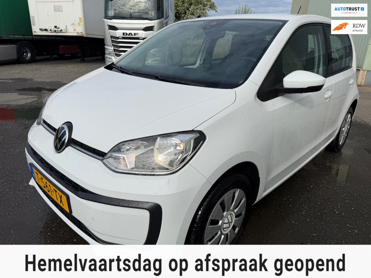 Volkswagen Up! - 1.0 5 deurs |Airco|Wit|2023 - AutoWereld.nl