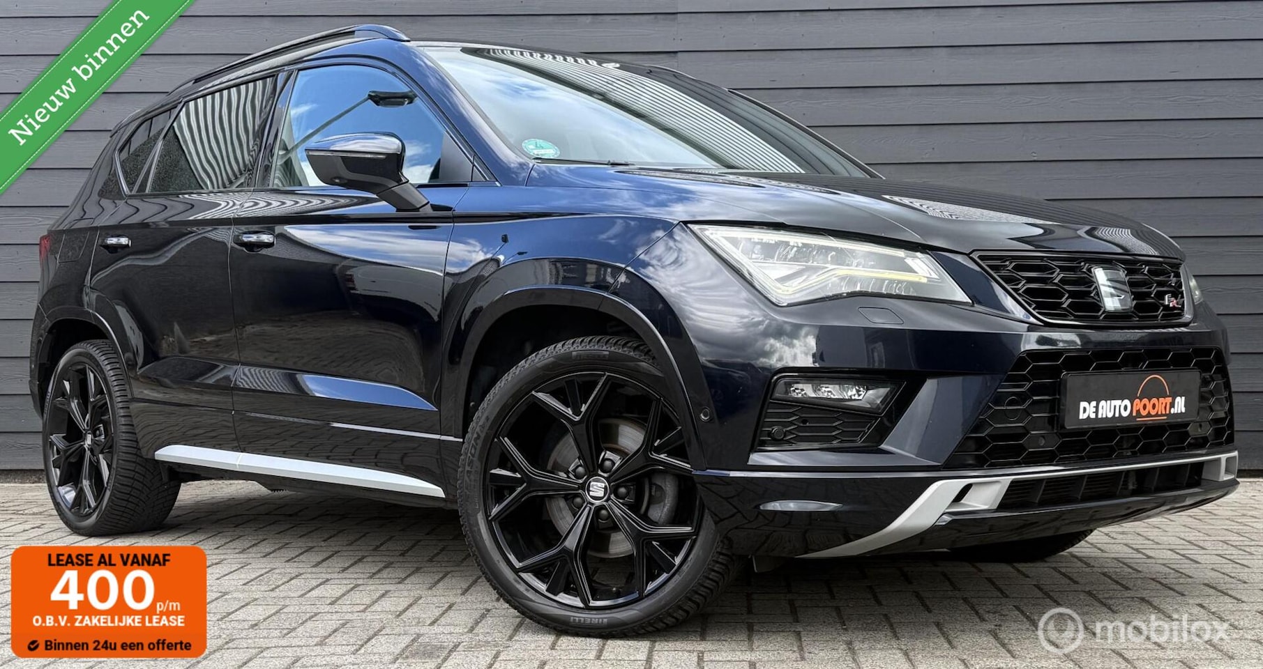 SEAT Ateca - 2.0 TSI FR 4DRIVE Black Edition/Trekhaak/Viritual - AutoWereld.nl