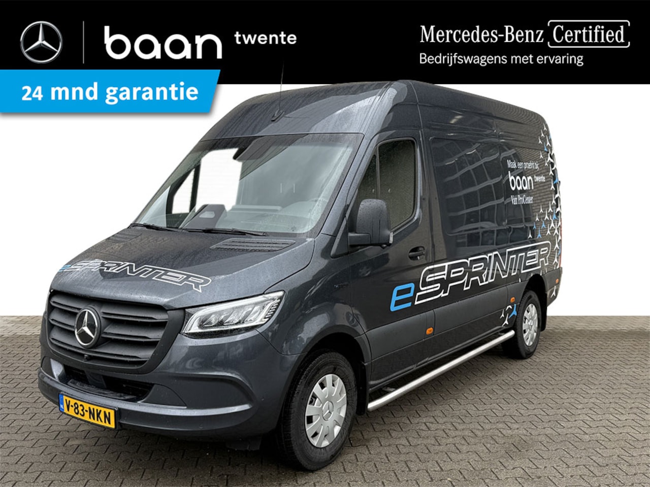 Mercedes-Benz eSprinter - 320 GB L2 I 81 kWh I SELECT I Trekhaak I DISTRONIC I 360° camera - AutoWereld.nl