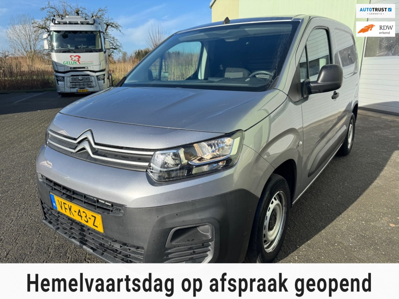 Citroën Berlingo - 1.5 BlueHDI Control Airco Zijdeur - AutoWereld.nl