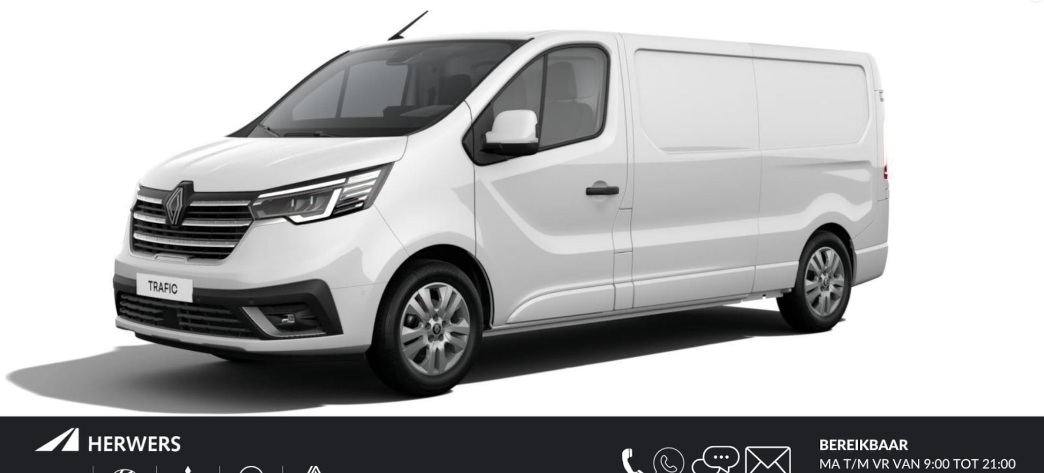 Renault Trafic - 2.0 Blue dCi 150 EDC T30 L2H1 Extra - AutoWereld.nl