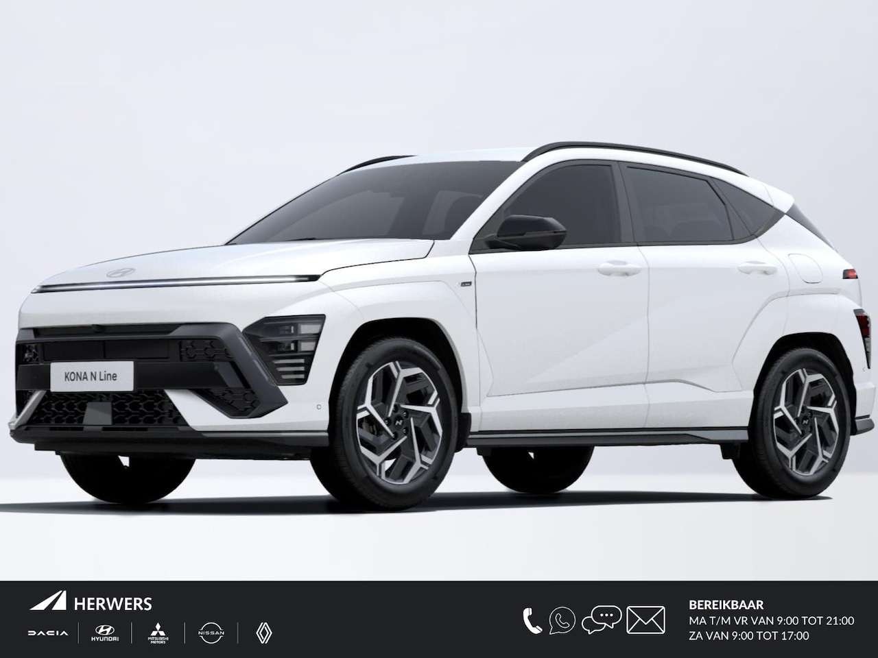 Hyundai Kona - 1.6 GDI HEV N Line / €3000,- Voordeel / Uit Voorraad Leverbaar / Navigatie / Climate Contr - AutoWereld.nl