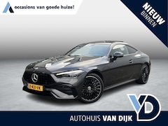 Mercedes-Benz C-klasse Coupé - CLE 200 AMG Line | NL Auto/Voll.Historie/Navi/Leder/Pano.Dak/Sfeerverlichting/Elektr.Wegkl