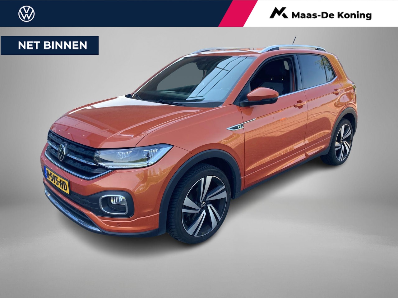Volkswagen T-Cross - 1.0 TSI 110pk DSG R-Line · Camera · Apple/Android Car Play · Navigatie · Keyless · Stoelve - AutoWereld.nl