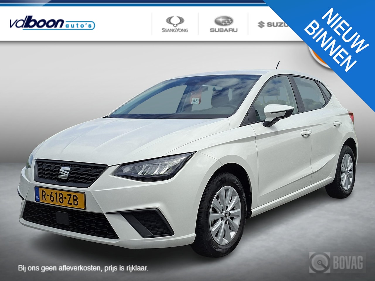SEAT Ibiza - 1.0 EcoTSI Style CLIMA | CRUISE | PDC | LMV | rijklaarprijs!! - AutoWereld.nl
