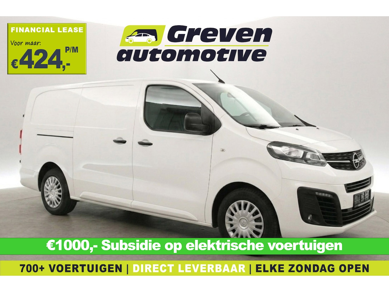 Opel Vivaro-e - 75 kWh L3H1 | VERWACHT!! | Snelladen | Airco | Cruise | Camera | Navi | Parkeersens. - AutoWereld.nl