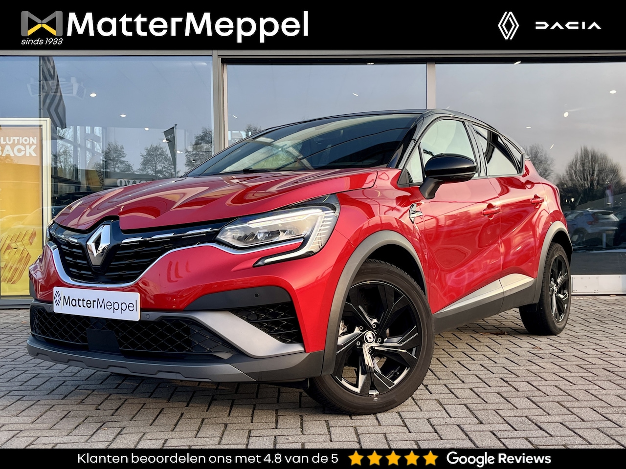Renault Captur - 1.3 Mild Hybrid 160 R.S. Line | Automaat | All Seasons | Navigatie | Groot Scherm | Achter - AutoWereld.nl