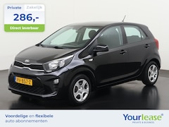 Kia Picanto - 1.0 CVVT EconomyPlusLine | All-in 286, - Private Lease | Direct uit voorraad