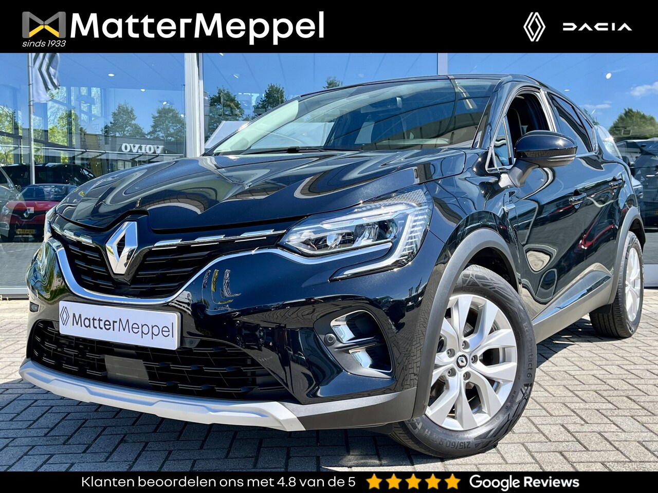 Renault Captur - 1.6 E-Tech Full Hybrid 145 Intens | NL Auto | Navigatie | Achteruitrijcamera | Parkeersens - AutoWereld.nl