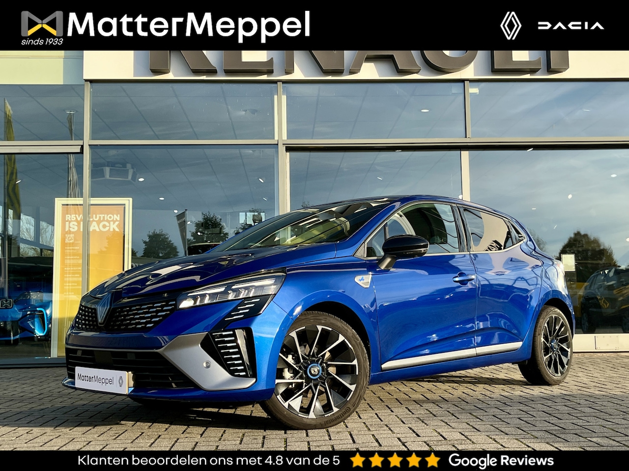 Renault Clio - 1.6 E-Tech Full Hybrid 145 Esprit Alpine | 360° Camera | Garantie tot 18-02-2028 | Blindsp - AutoWereld.nl