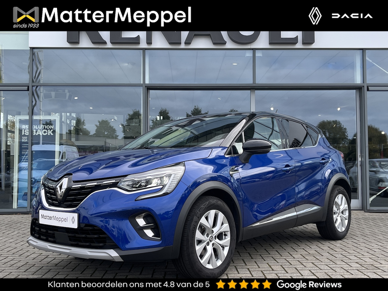 Renault Captur - 1.0 TCe 100 Intens | NL Auto | Navigatie | Climate Control | Parkeersensoren | Keyless | L - AutoWereld.nl