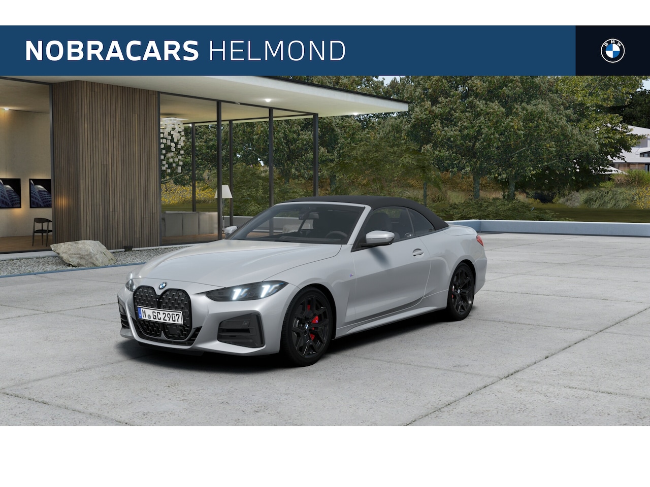 BMW 4-serie Cabrio - 420i M Sport Automaat / Trekhaak / Adaptieve LED / Active Cruise Control / Stuurverwarming - AutoWereld.nl