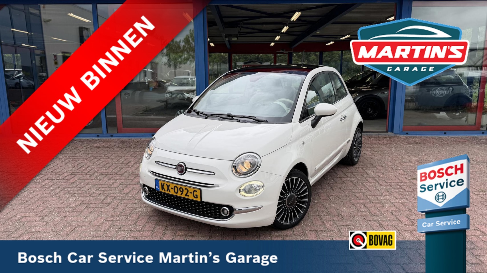 Fiat 500 - 0.9 TwinAir Turbo Lounge 0.9 TwinAir Turbo Lounge - AutoWereld.nl