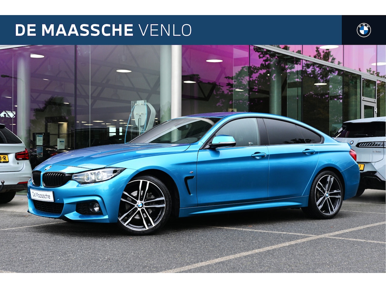 BMW 4-serie Gran Coupé - 420i High Executive M Sport Automaat / Sportstoelen / Comfort Access / Achteruitrijcamera - AutoWereld.nl