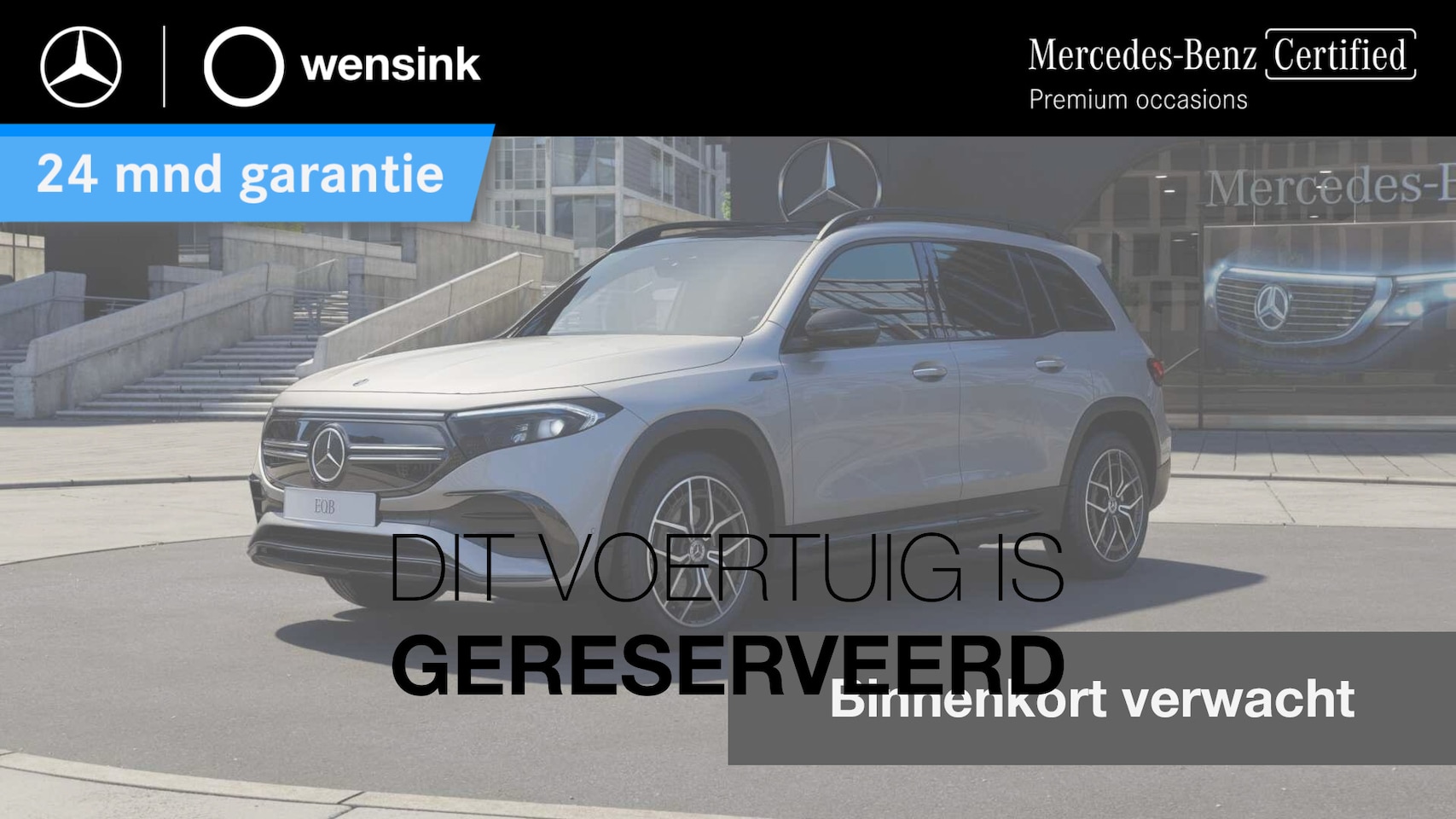 Mercedes-Benz EQB - 300 4MATIC AMG Line | Panorama-schuifdak | Elec voorstoelen | Rijassistentiepakket | 19" A - AutoWereld.nl