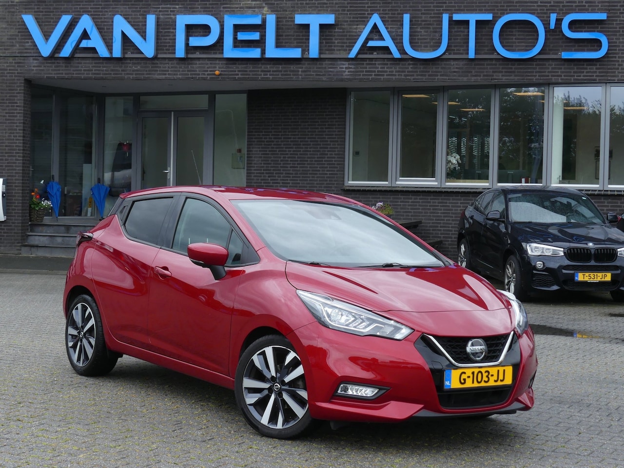 Nissan Micra - 1.0 IG-T 101PK Automaat Tekna / Stoelverw. / 360° Camera - AutoWereld.nl