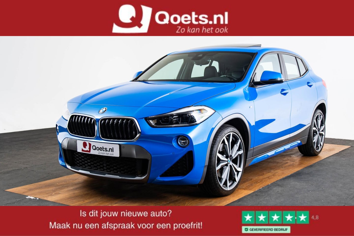 BMW X2 - sDrive20i High Executive M-sport - Panoramadak - 20 inch - Leder - Stoelverwarming - Camer - AutoWereld.nl