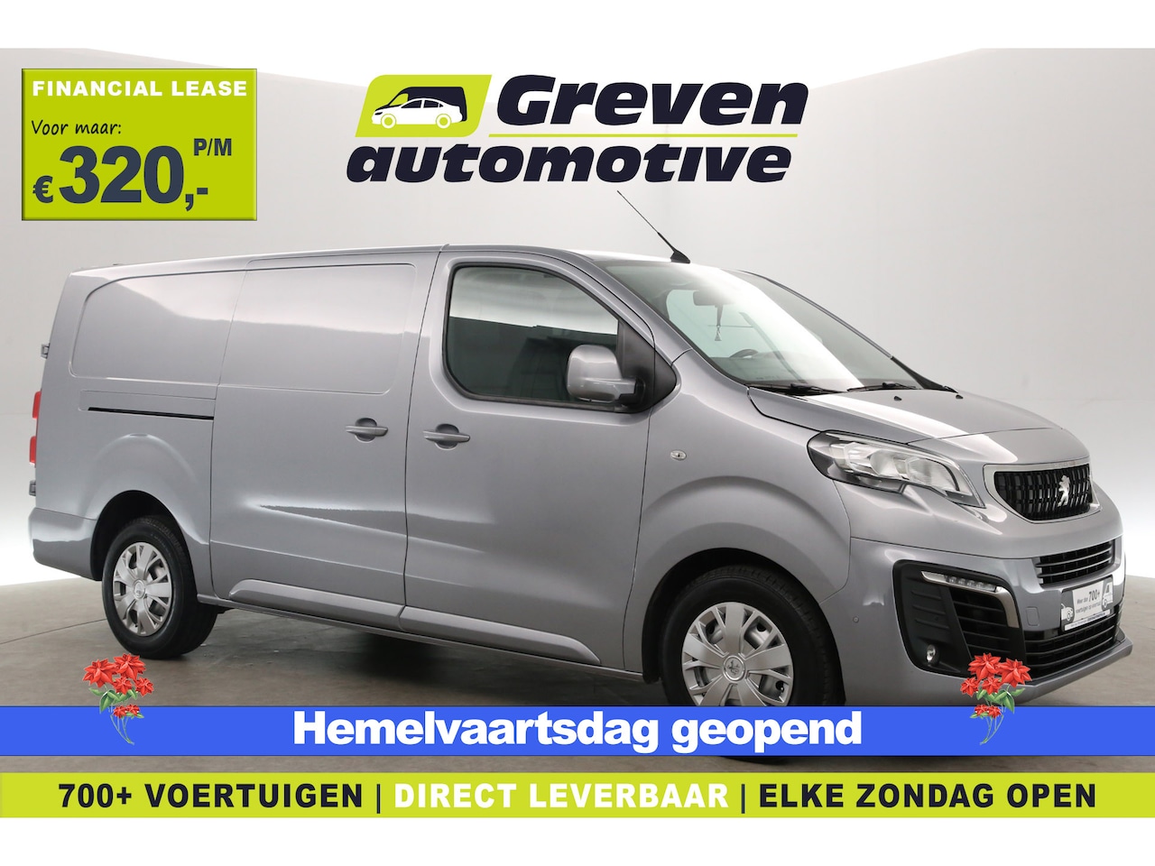 Peugeot Expert - 2.0 BlueHDI L3H1 | Aut. | Clima | Camera | Cruise | 3 Zits | Carplay | Parkeersens. - AutoWereld.nl