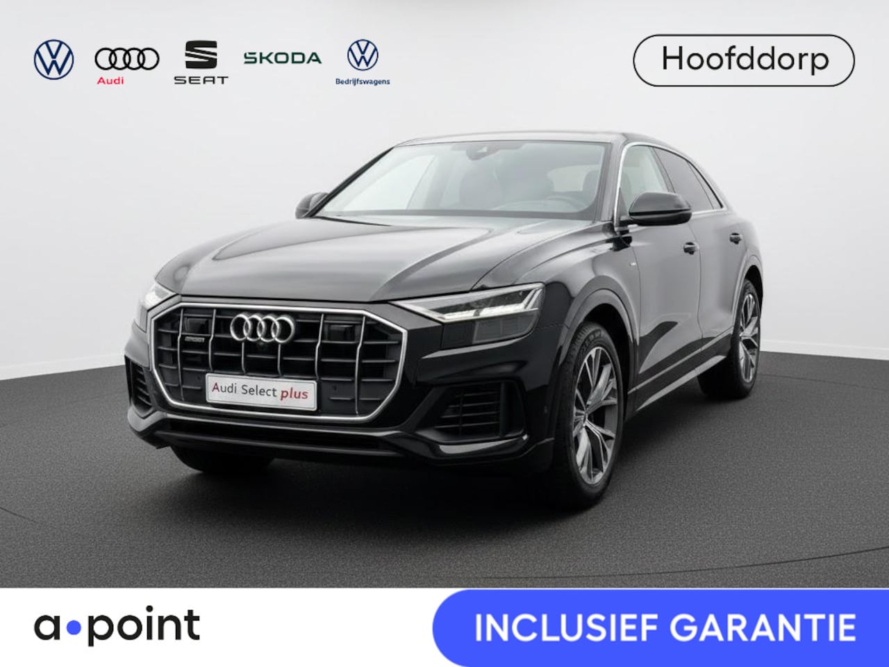Audi Q8 - 55 TFSIe quattro Pro Line Plus 380pk | 99% SOH | Panoramadak | Lederen bekleding | 21 inch - AutoWereld.nl