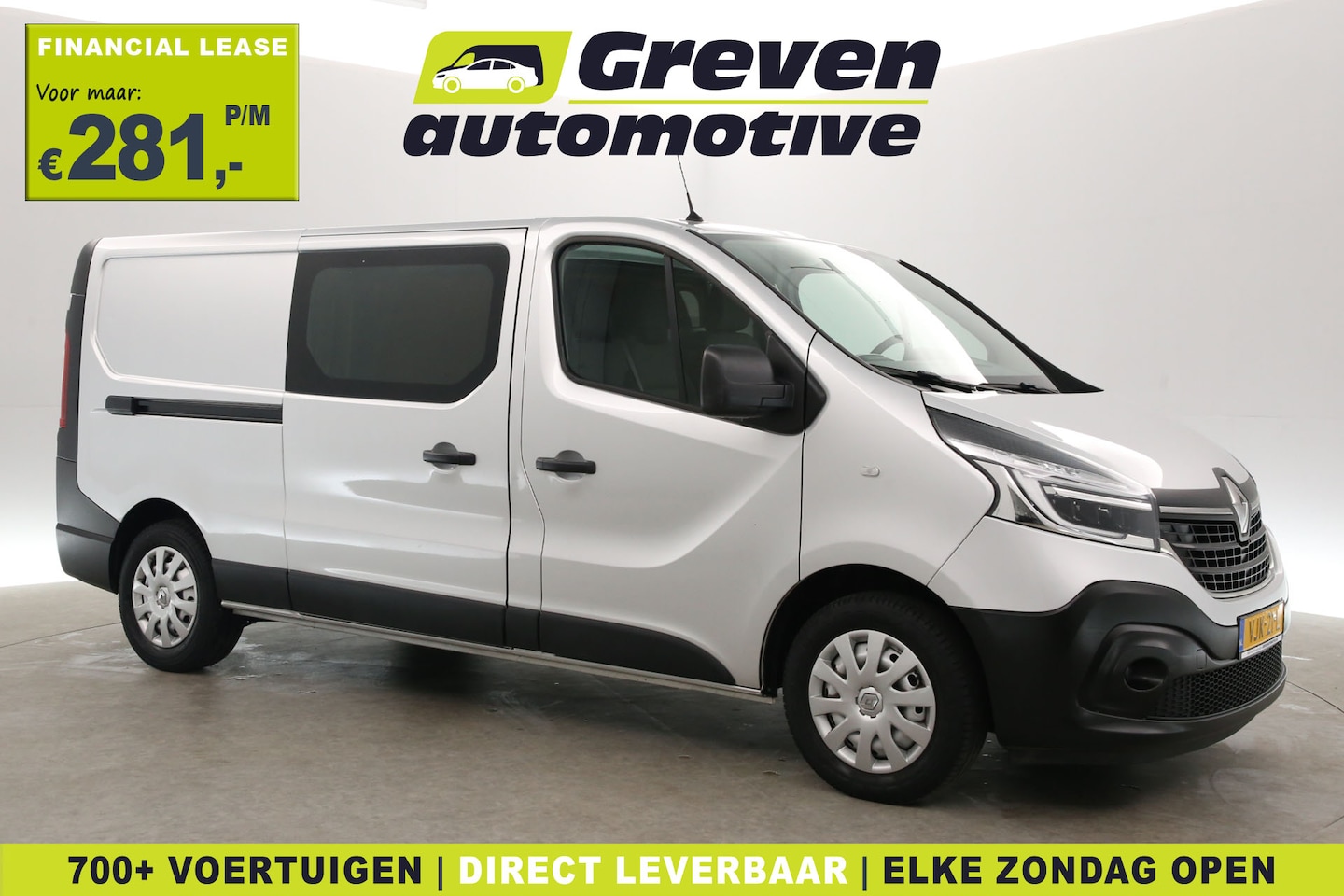 Renault Trafic - 2.0 dCi T29 L2H1 | Airco | Cruise | 3 Zits | Trekhaak | Carplay | Parkeersens. - AutoWereld.nl