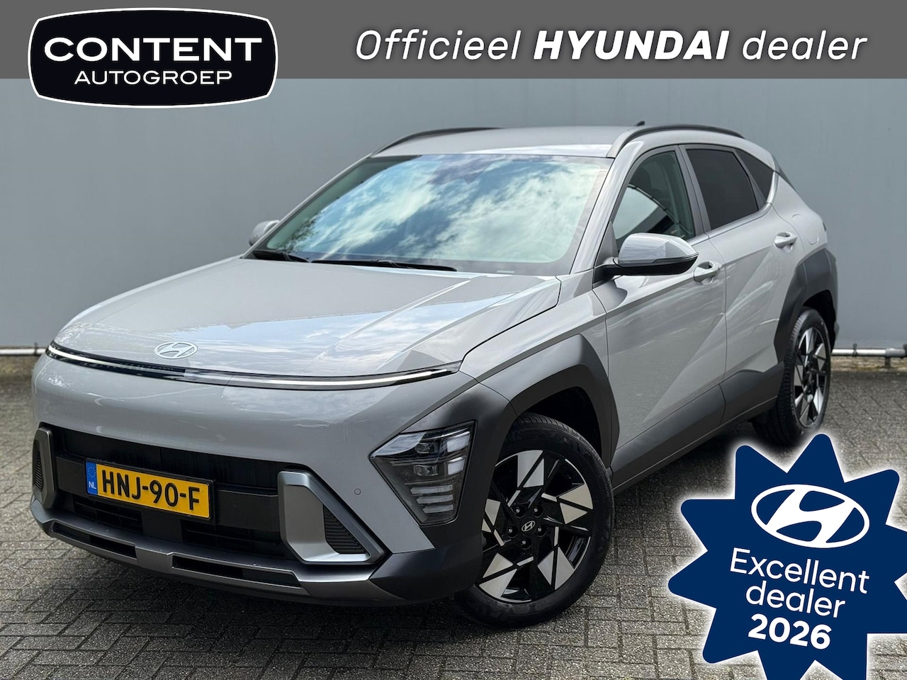 Hyundai Kona - 1.6 GDI HEV 141pk DCT Comfort Smart // Trekhaak - AutoWereld.nl