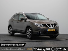 Nissan Qashqai - 1.2 Tekna | Trekhaak | lederen bekleding| panoramadak |