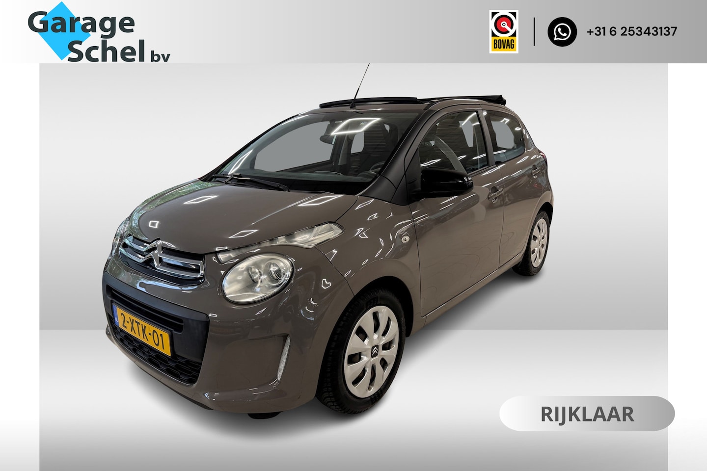 Citroën C1 - 1.0 e-VTi Airscape Feel 70pk - All season - Open dak - Rijklaar - AutoWereld.nl