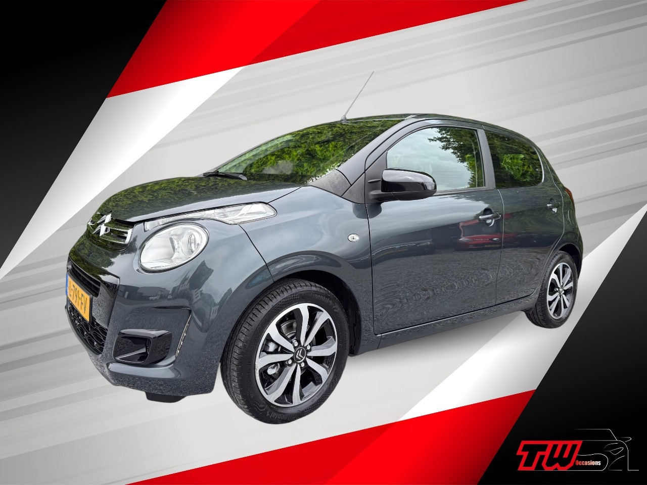 Citroën C1 - 1.0 VTi Airscape Shine |CARPLAY|OPEN DAK|CAMERA - AutoWereld.nl