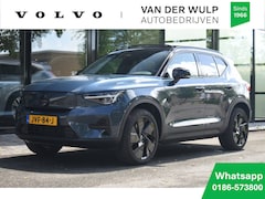 Volvo EX40 - Twin Performance 442pk/82kWh Ultra Black Edition | Schuifdak